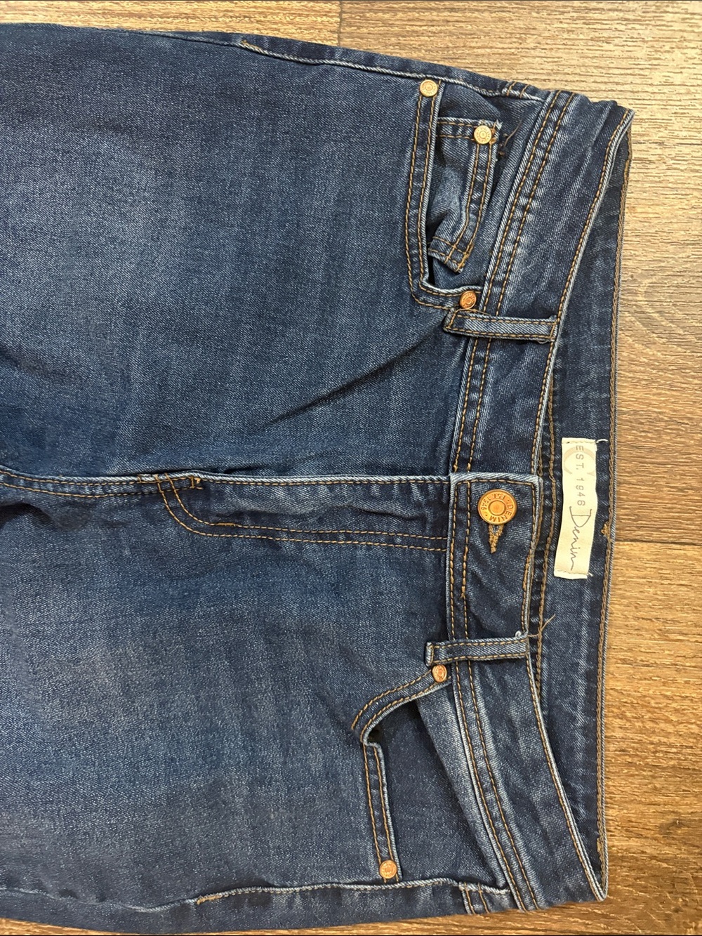 Cato Women's Dark Blue Straight Leg Jeans - Picture 3 of 7